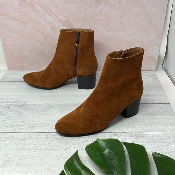 Thursday Boot Co. Paloma Suede Boots in Spice 9 S42